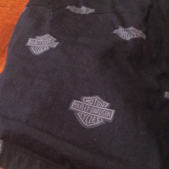 🌺TRADED🌺 Authentc HARLEY DAVIDSON chambray top - Picture 4 of 10